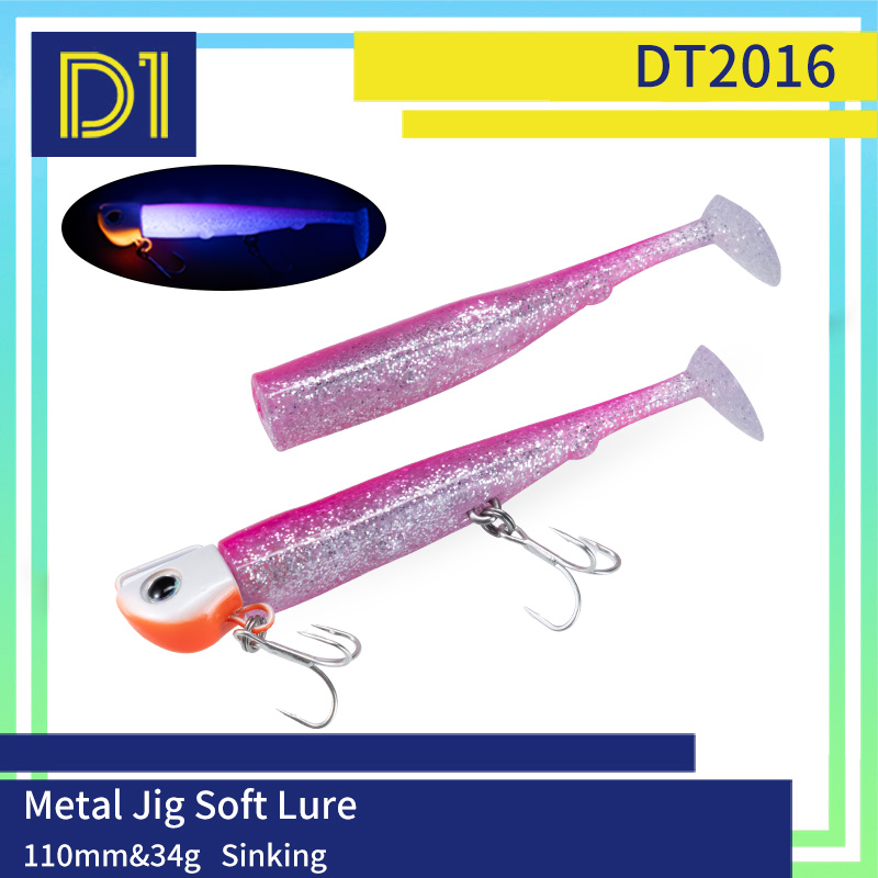 D1 110mm 34g Sinking Metal Jig - Fishing Hook Treble review and price