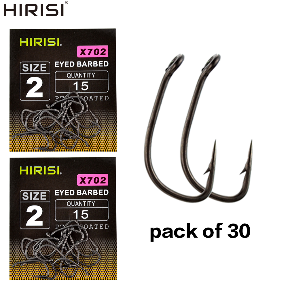 30pcs PTFE Coated High Carbon  - Fishing Hook Assortment review and price