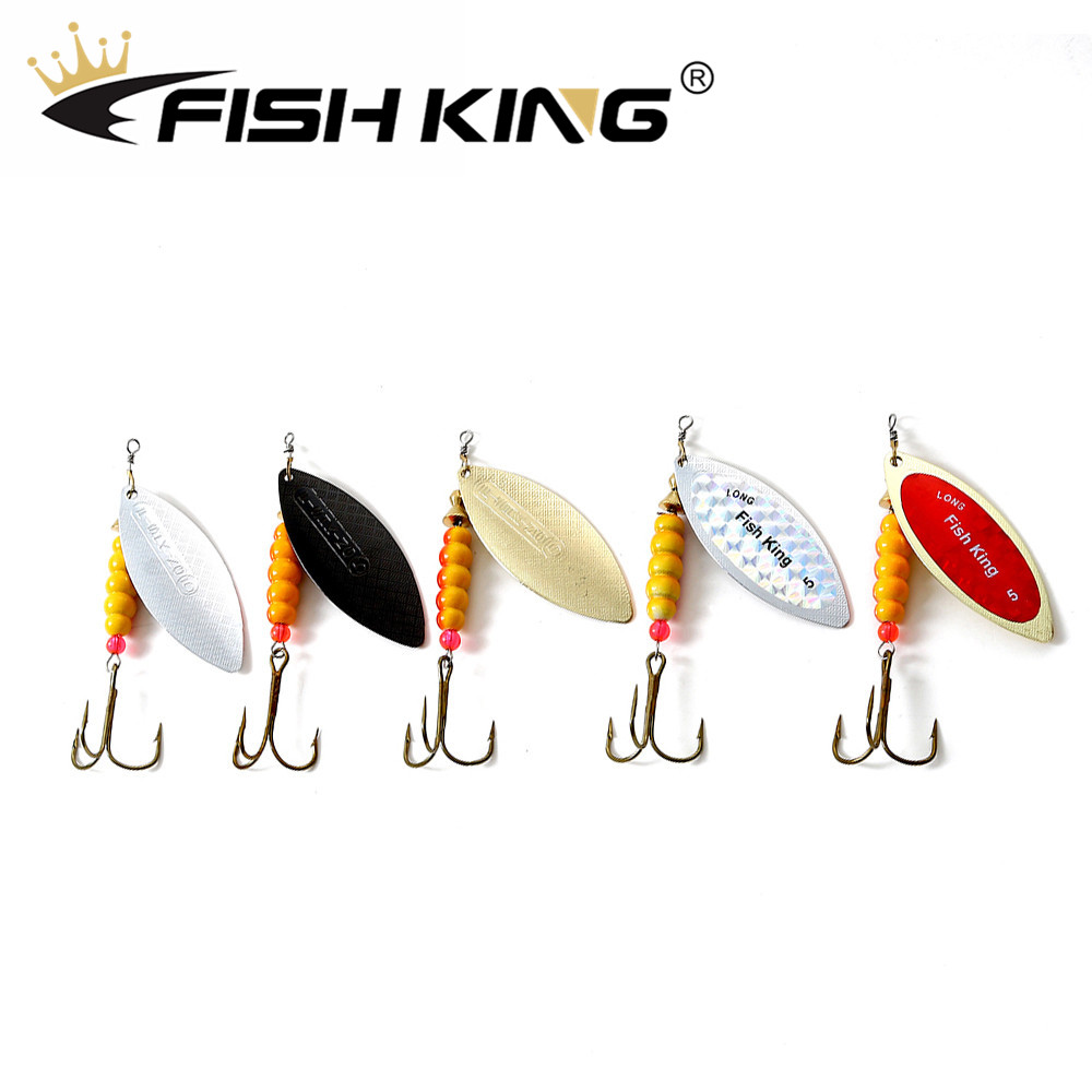 FISH KING 1pcs Metal Fishing L - Fishing Hook Treble review and price
